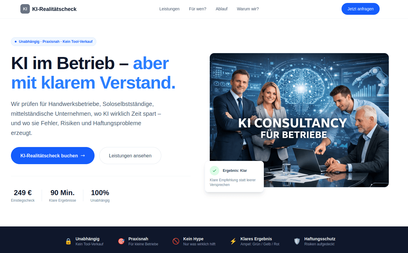 Screenshot von AIC Zeta