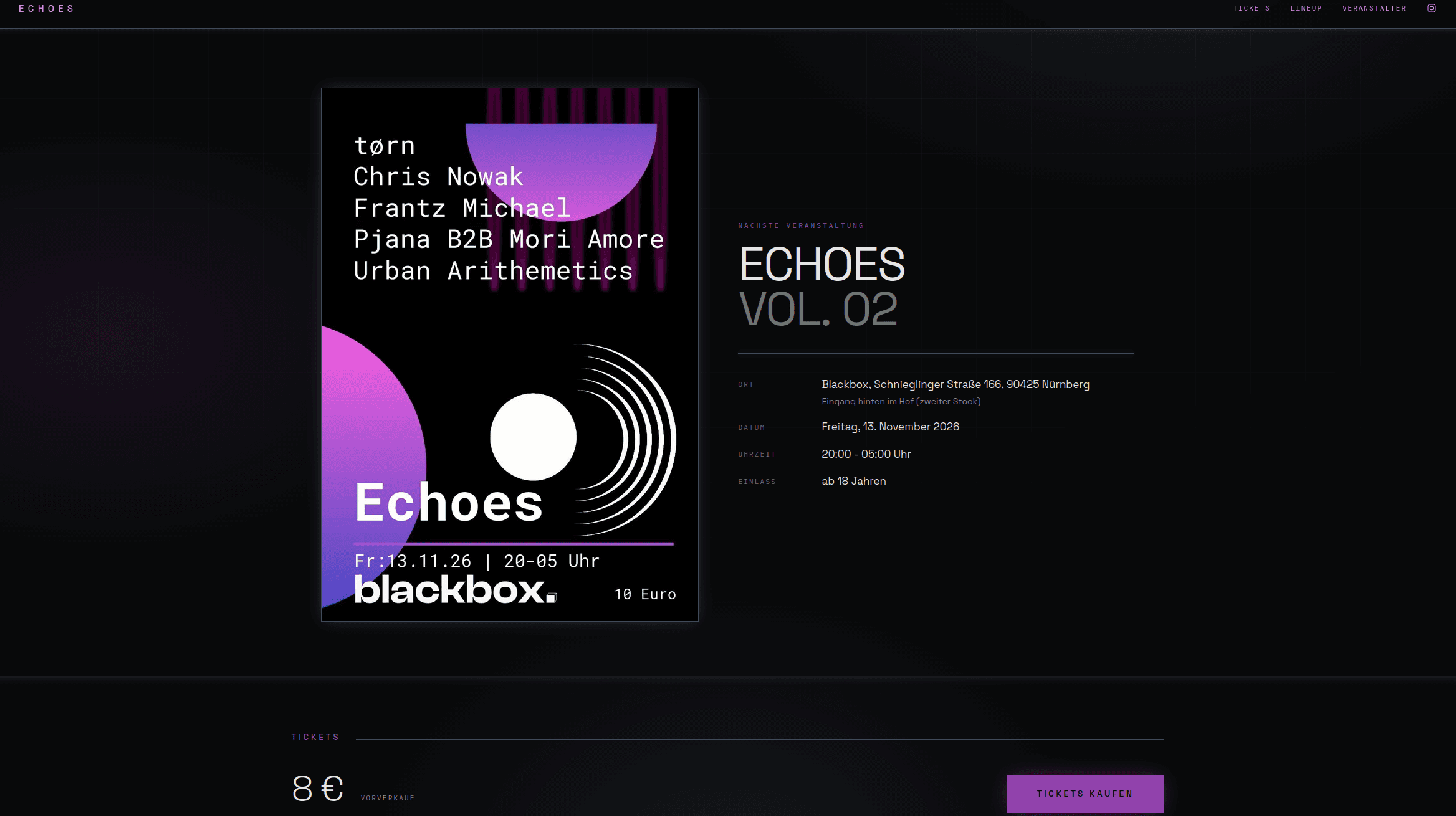 Echoes of Techno – Vorschau